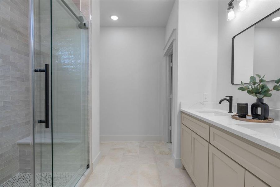 Furnished interior view inside a new home in , White Settlement (Image 6).