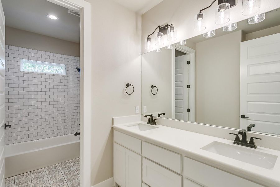 Representative furnished interior of a home built from the Refuge Lane by Trinity Classic Homes in Zion Trails, Poolville (Image 12).