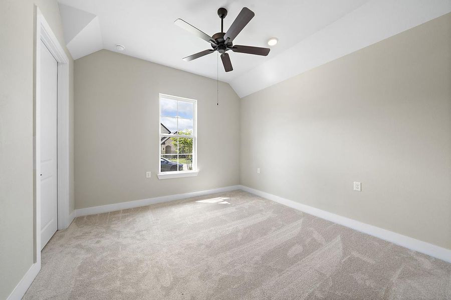 Representative unfurnished interior of a home built from the Sweet Clover by Caldwell Homes in The Highlands, Porter (Image 13). Representative unfurnished interior of a home built from the Sweet Clover by Caldwell Homes in The Highlands, Porter (Image 13).