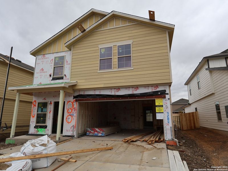 In-progress construction of a new home in Park Place, New Braunfels, TX (Image 25). In-progress construction of a new home in Park Place, New Braunfels, TX (Image 25).