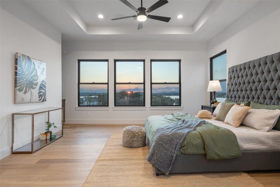 Furnished interior view inside a new home in , Granite Shoals (Image 29).
