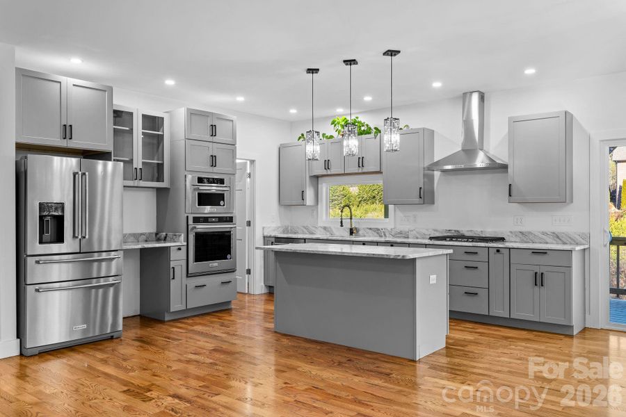 Furnished interior view inside a new home in , Weaverville (Image 8).