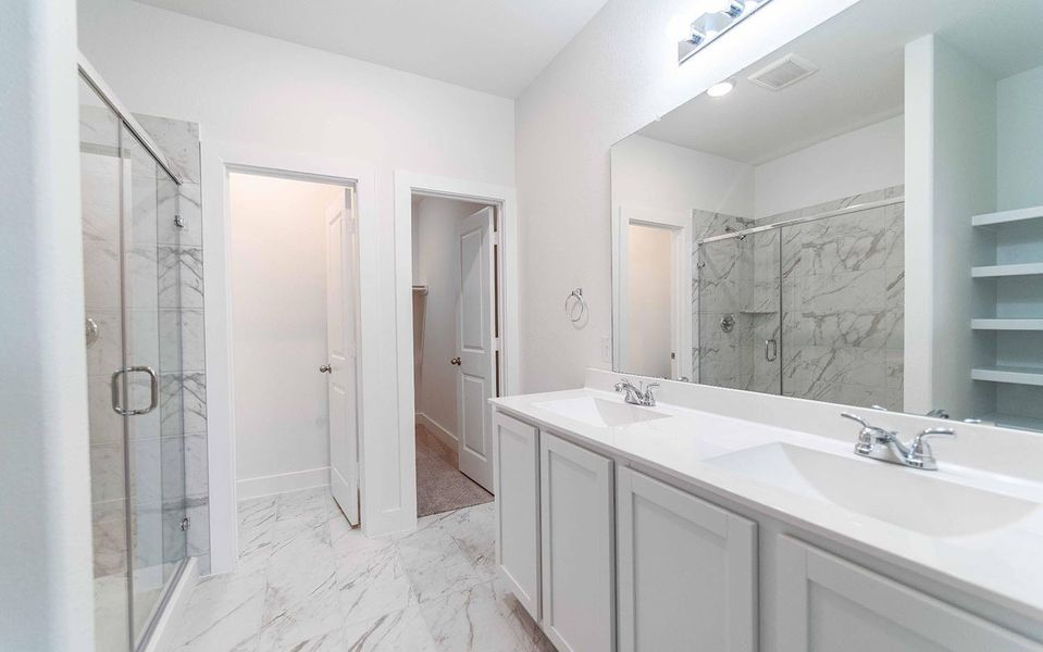 Furnished interior view inside a new home in River Ranch Meadows, Dayton (Image 3). Furnished interior view inside a new home in River Ranch Meadows, Dayton (Image 3).