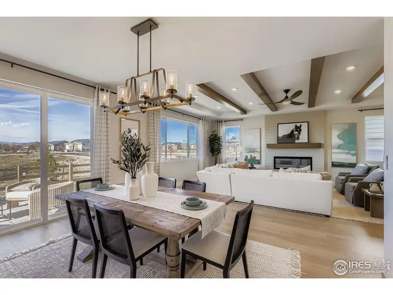 Furnished interior view inside a new home in Trevenna, Windsor (Image 10).