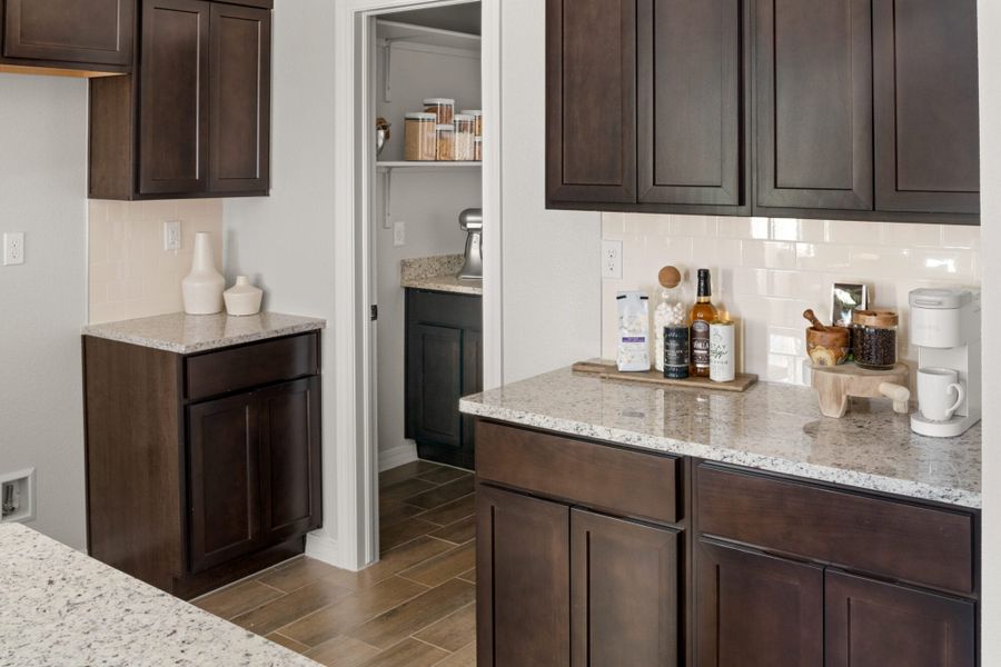 Representative furnished interior of a home built from the Ocotillo by View Homes in Summer Sky, El Paso (Image 11).
