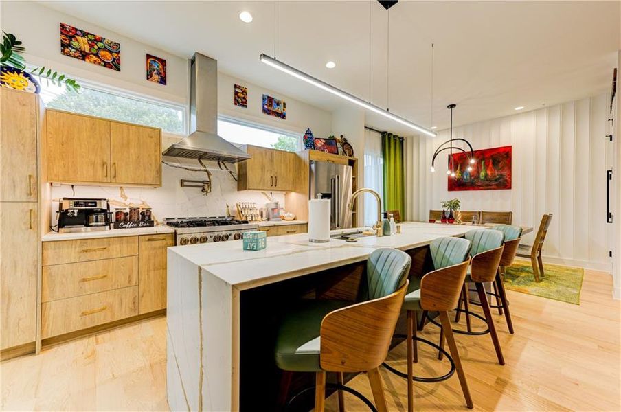 Furnished interior view inside a new home in , Atlanta (Image 34).