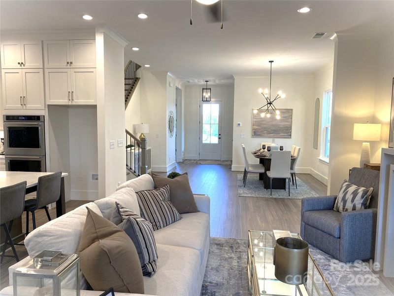 Furnished interior view inside a new home in , Davidson (Image 27). Furnished interior view inside a new home in , Davidson (Image 27).