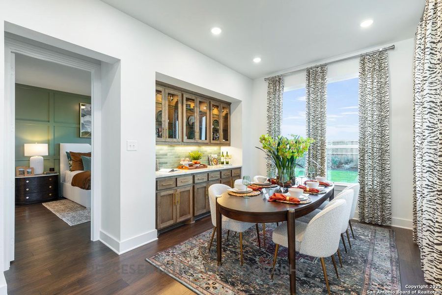 Furnished interior view inside a new home in The Ranches at Creekside, Boerne (Image 30). Furnished interior view inside a new home in The Ranches at Creekside, Boerne (Image 30).