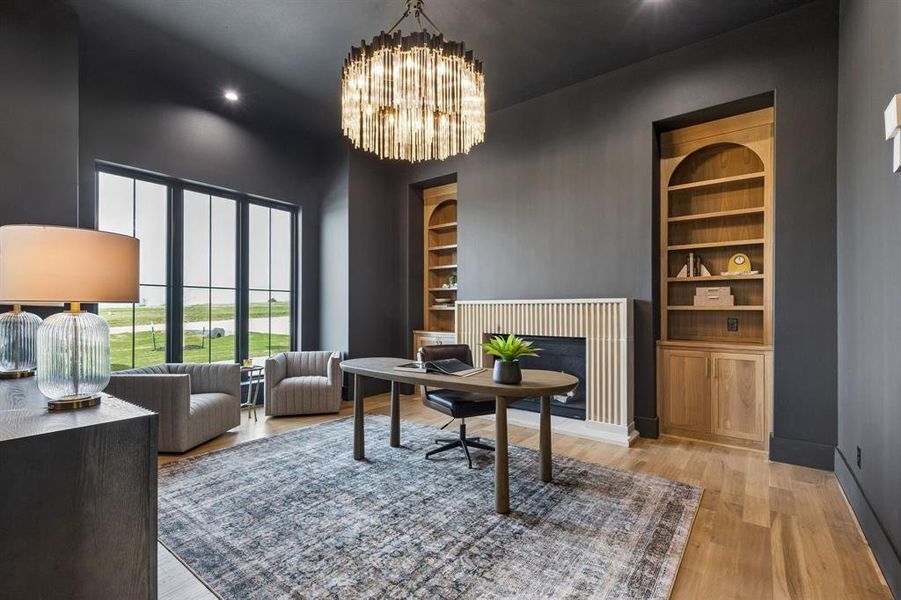 Furnished interior view inside a new home in , Weatherford (Image 37). Furnished interior view inside a new home in , Weatherford (Image 37).