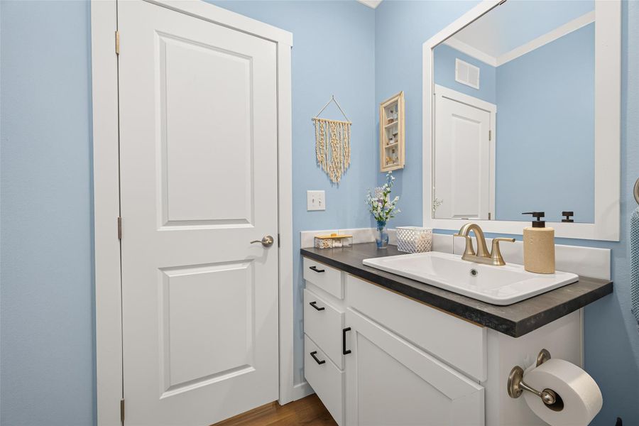 Furnished interior view inside a new home in , Willis (Image 38).