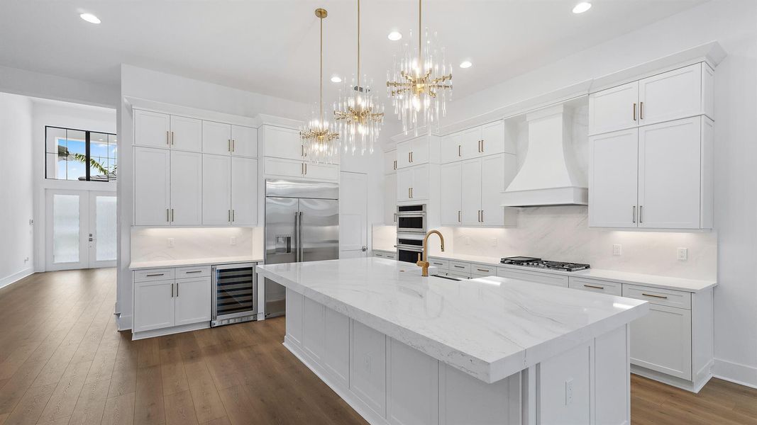 Furnished interior view inside a new home in Artistry Palm Beach, Palm Beach Gardens (Image 15).
