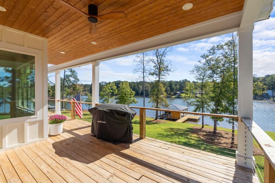 Exterior details and patio area of a home in , Monticello (Image 24).
