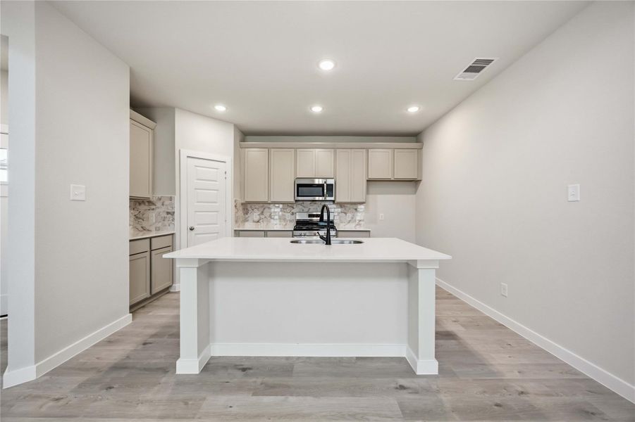 Furnished interior view inside a new home in Bluebonnet Village, Bellville (Image 8). Furnished interior view inside a new home in Bluebonnet Village, Bellville (Image 8).