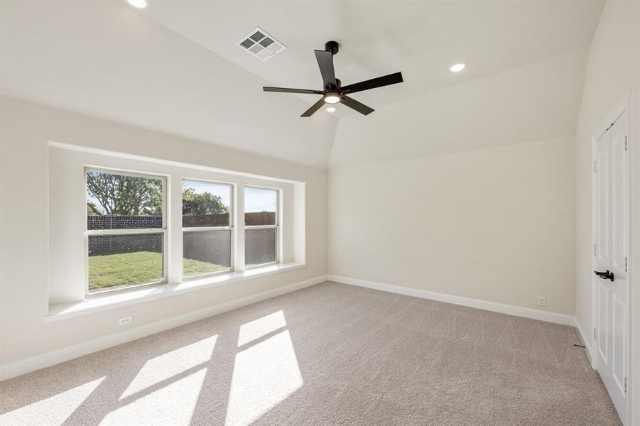 Spacious, unfurnished interior of a new home in Godley Ranch Classic, Godley (Image 28). Spacious, unfurnished interior of a new home in Godley Ranch Classic, Godley (Image 28).