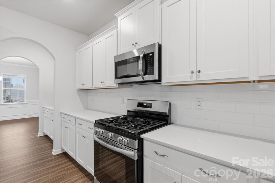 Furnished interior view inside a new home in Redhawk: Enclave, Belmont (Image 8).