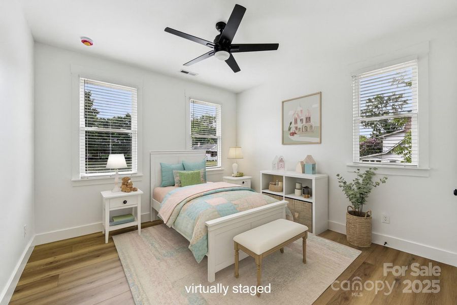 Furnished interior view inside a new home in , Salisbury (Image 15).