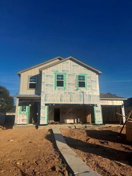 In-progress construction of a new home in Windmill Estates, Magnolia, TX (Image 5).