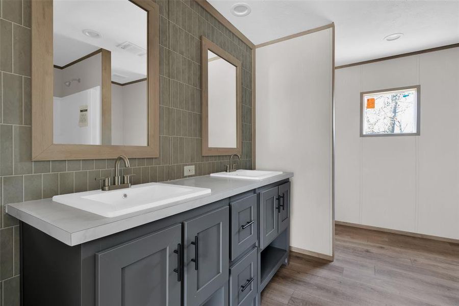 Furnished interior view inside a new home in , Whitesboro (Image 8).