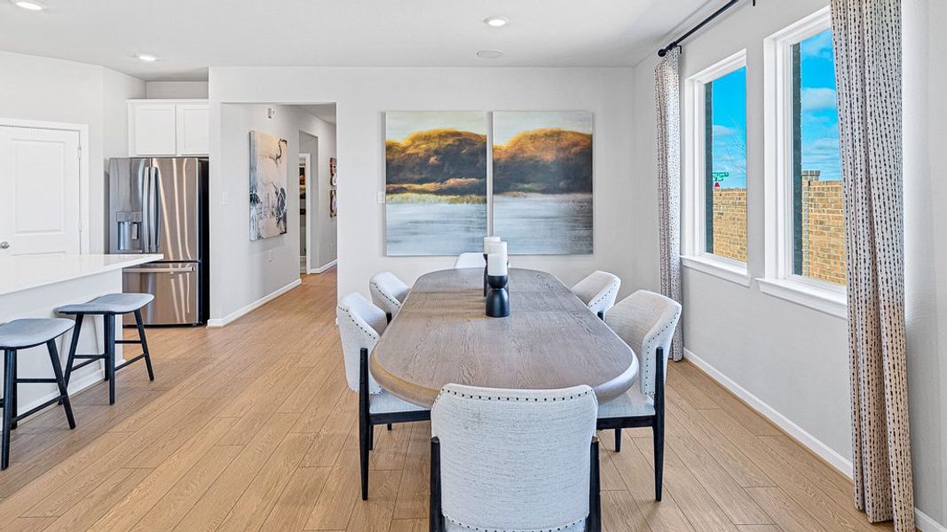 Furnished interior view inside a new home in Raburn Reserve 50s, Tomball (Image 22). Furnished interior view inside a new home in Raburn Reserve 50s, Tomball (Image 22).