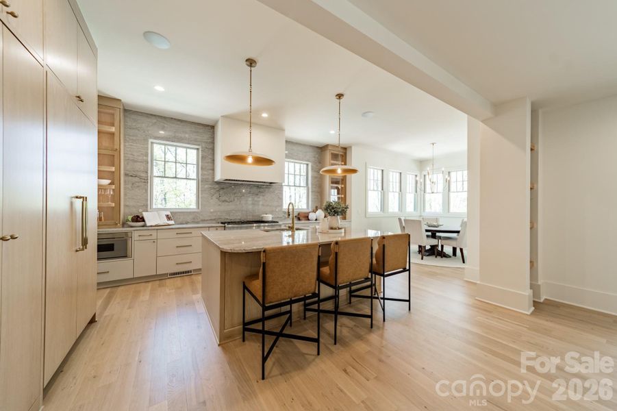 Furnished interior view inside a new home in , Denver (Image 18).