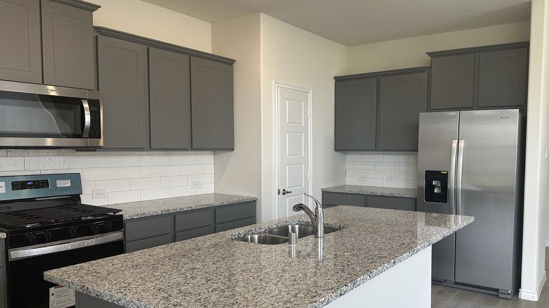 Furnished interior view inside a new home in Liberty Crossing, Royse City (Image 3).