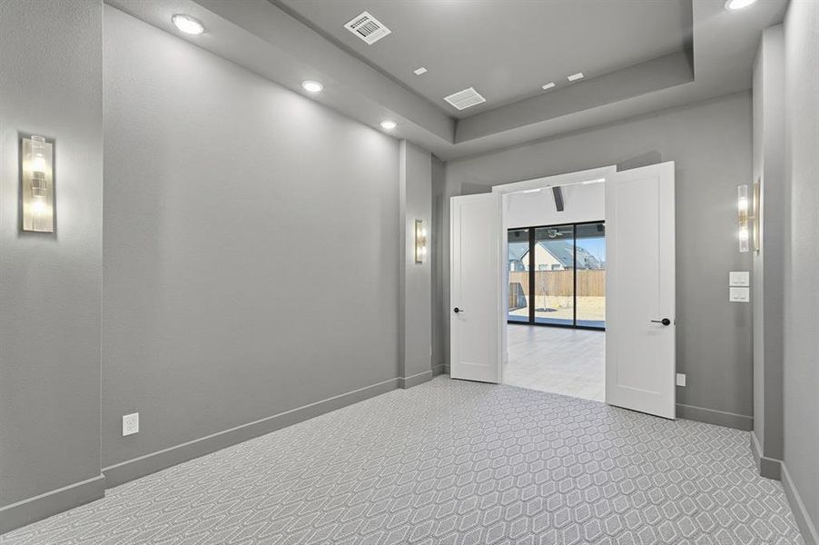 Spacious, unfurnished interior of a new home in Mustang Lakes, Celina (Image 21). Spacious, unfurnished interior of a new home in Mustang Lakes, Celina (Image 21).