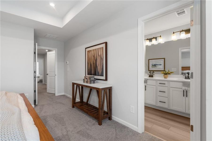 Furnished interior view inside a new home in Stegall Village, Emerson (Image 32).