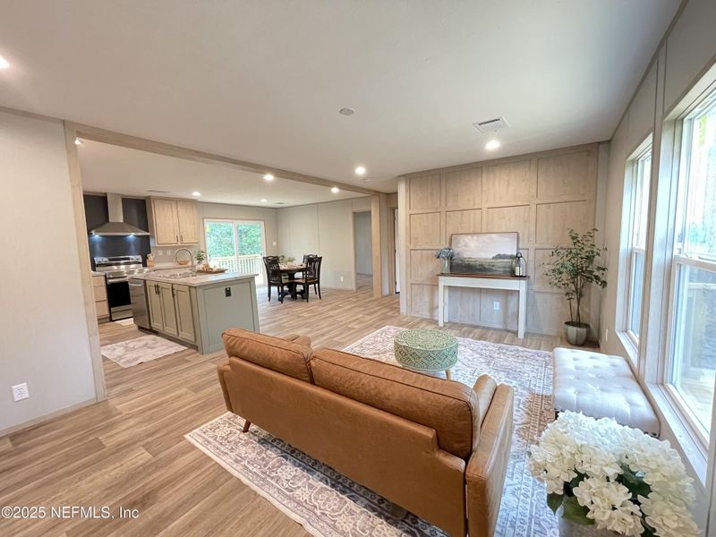 Furnished interior view inside a new home in , Hampton (Image 5). Furnished interior view inside a new home in , Hampton (Image 5).