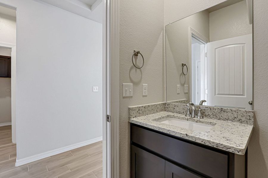 Representative furnished interior of a home built from the Sinatra by View Homes in Desert Springs | Enchanted Series, El Paso (Image 10).