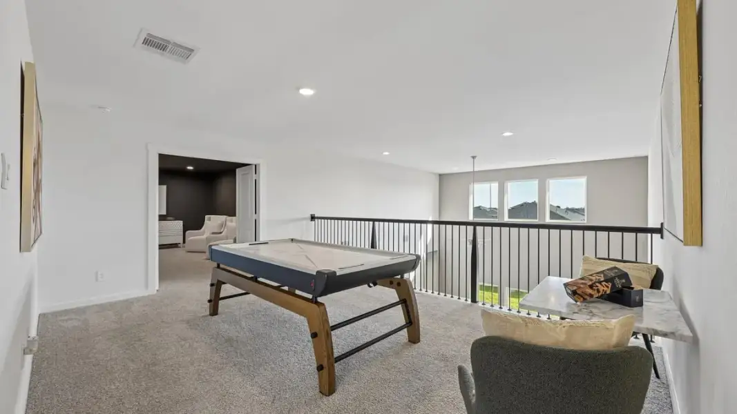 Furnished interior view inside a new home in Evergreen, Rosenberg (Image 30).