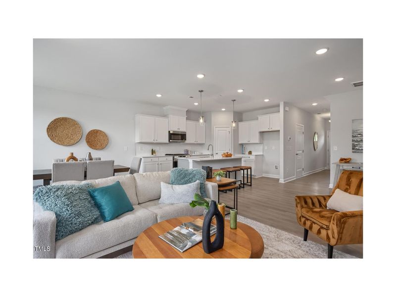 Furnished interior view inside a new home in Springvale, Fuquay Varina (Image 3).
