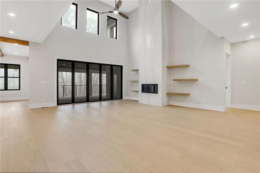 Spacious, unfurnished interior of a new home in , Milton (Image 27).