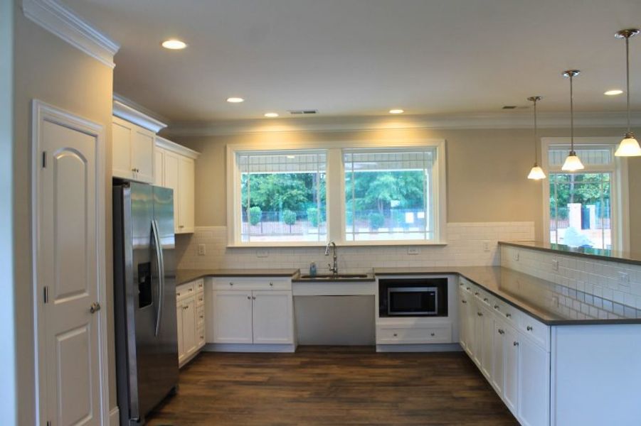 Furnished interior view inside a new home in Weybridge, Burlington (Image 12).