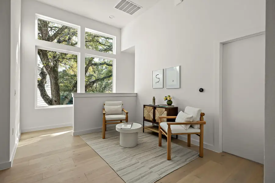 Furnished interior view inside a new home in , Austin (Image 19).
