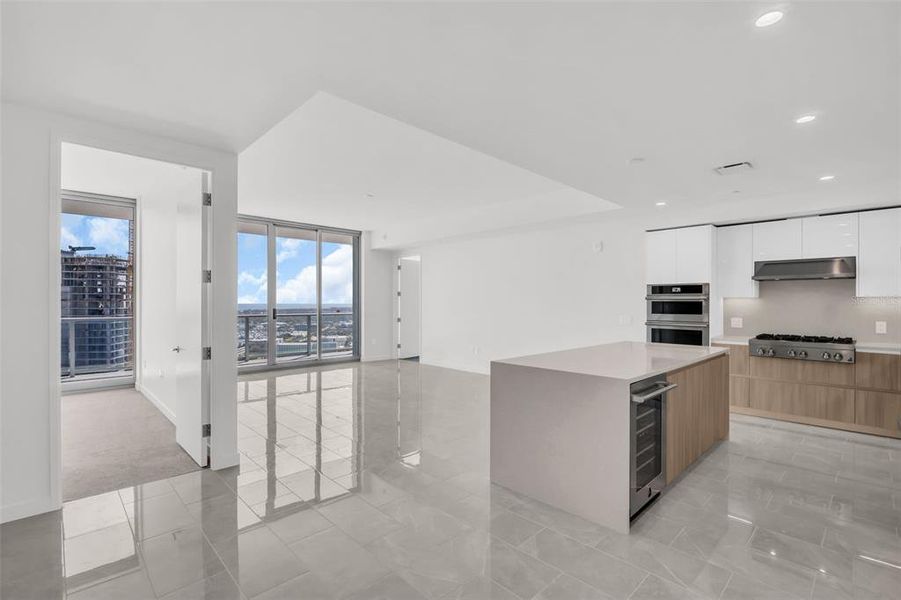 Furnished interior view inside a new home in , St. Petersburg (Image 6).