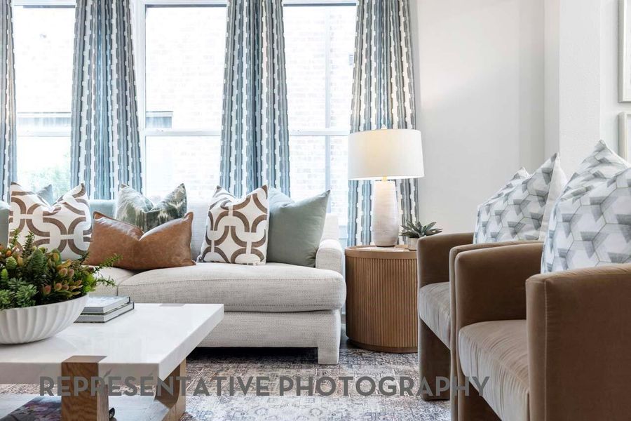 Furnished interior view inside a new home in Kresston, Montgomery (Image 14).