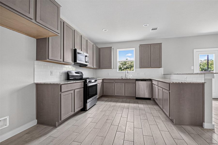 Furnished interior view inside a new home in , Houston (Image 14). Furnished interior view inside a new home in , Houston (Image 14).