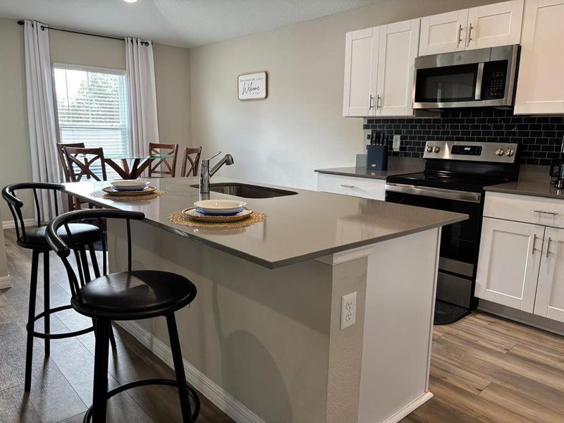 Furnished interior view inside a new home in Hammock Reserve, Haines City (Image 14). Furnished interior view inside a new home in Hammock Reserve, Haines City (Image 14).