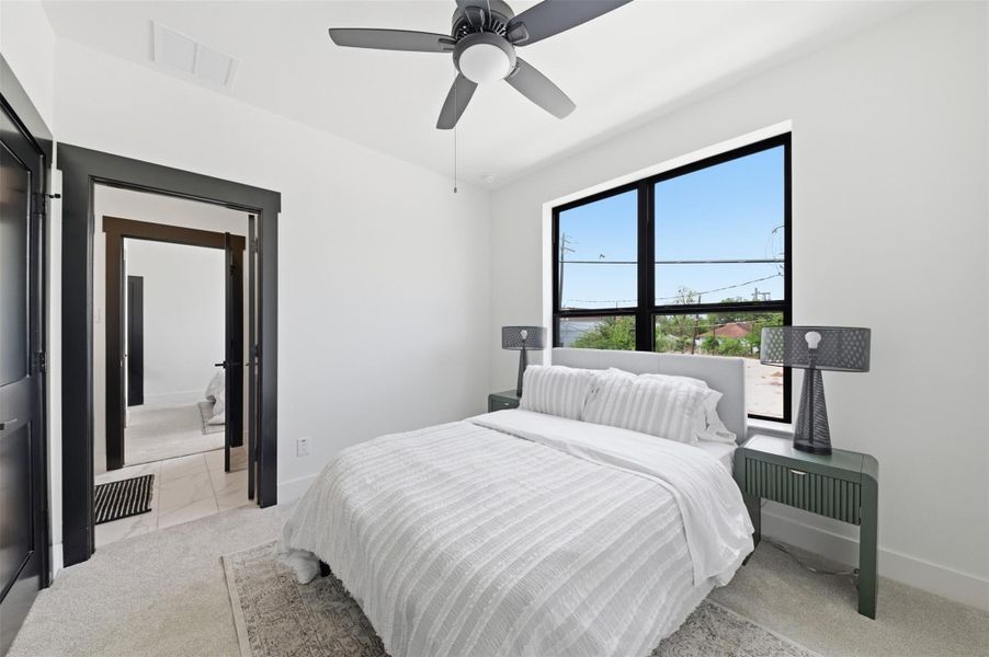 Furnished interior view inside a new home in , Houston (Image 17). Furnished interior view inside a new home in , Houston (Image 17).
