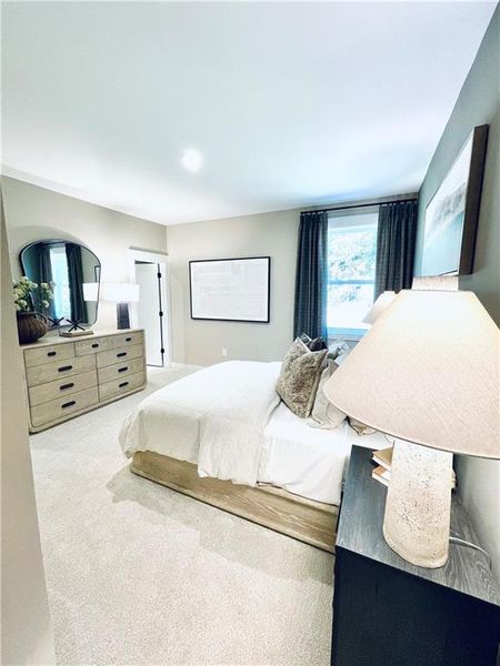 Furnished interior view inside a new home in Hopewell Reserve, Cumming (Image 39). Furnished interior view inside a new home in Hopewell Reserve, Cumming (Image 39).