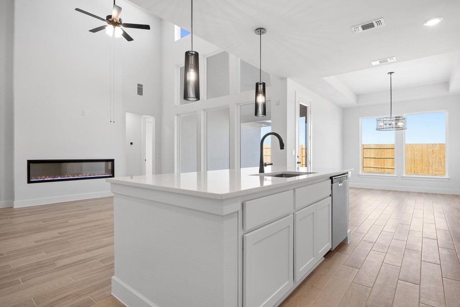 Furnished interior view inside a new home in Nolina, Georgetown (Image 10).