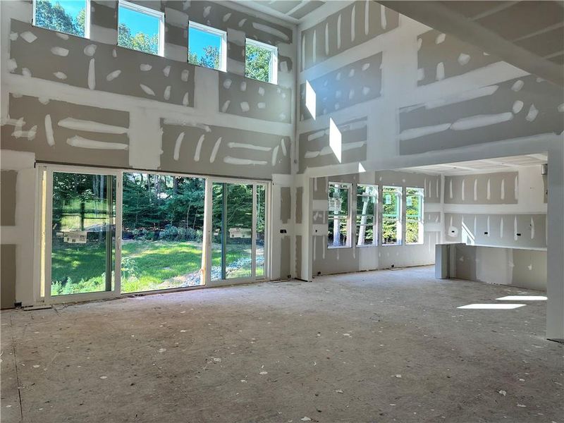 In-progress construction of a new home in Glory Meadows, Gainesville, GA (Image 18).
