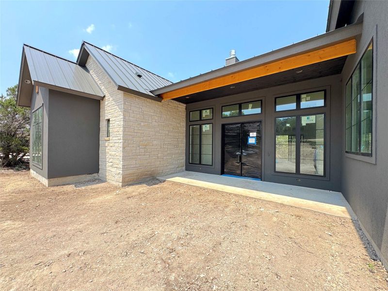 Exterior details and patio area of a home in , Canyon Lake (Image 18). Exterior details and patio area of a home in , Canyon Lake (Image 18).