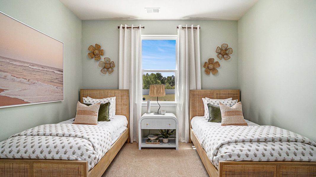 Furnished interior view inside a new home in Sandpiper Place, Myrtle Beach (Image 10).