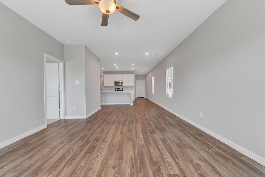 Spacious, unfurnished interior of a new home in Barrett Crossing, Crosby (Image 17).