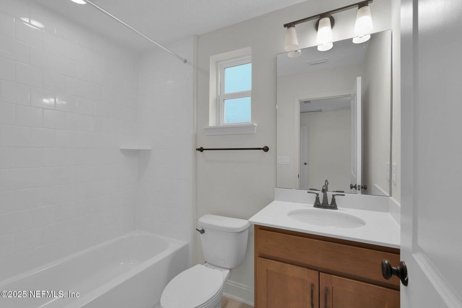 Furnished interior view inside a new home in Crosswinds at Nocatee, Ponte Vedra (Image 8).