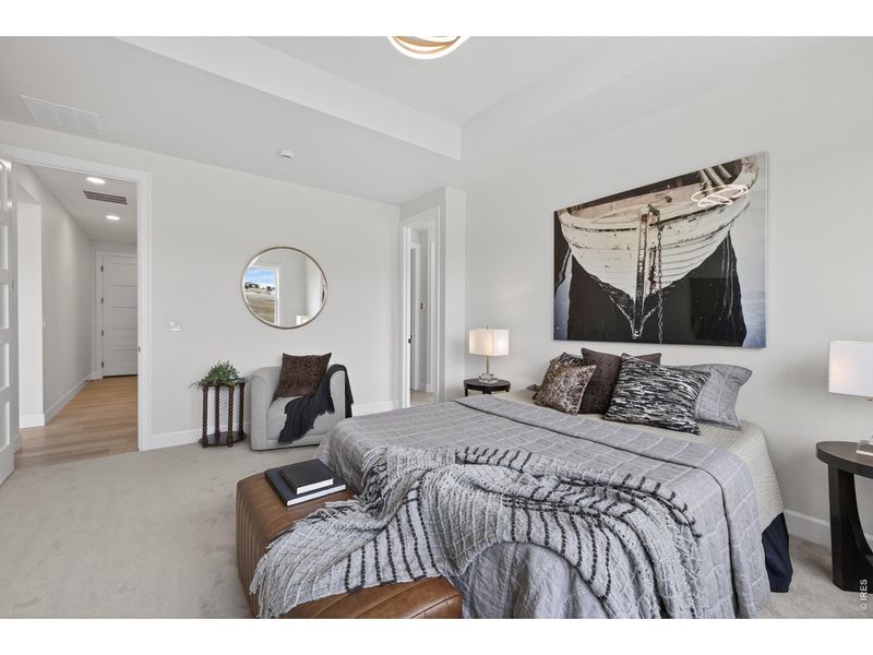 Furnished interior view inside a new home in , Severance (Image 10).