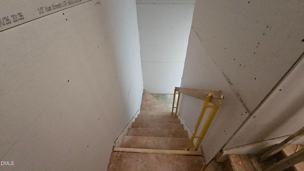 In-progress construction of a new home in Springvale, Fuquay Varina, NC (Image 42).