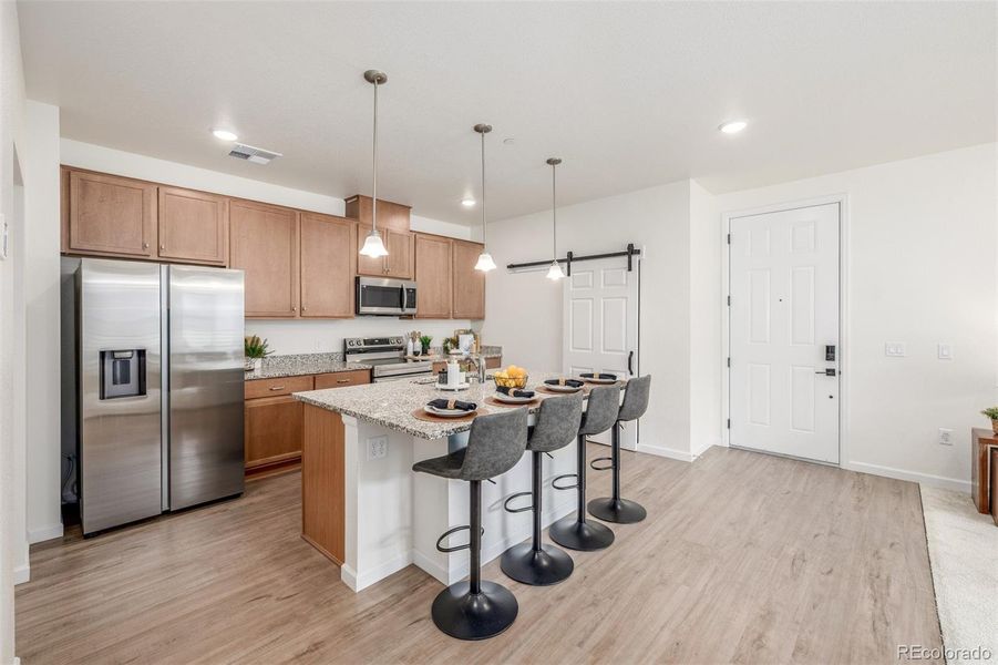 Furnished interior view inside a new home in , Parker (Image 9). Furnished interior view inside a new home in , Parker (Image 9).
