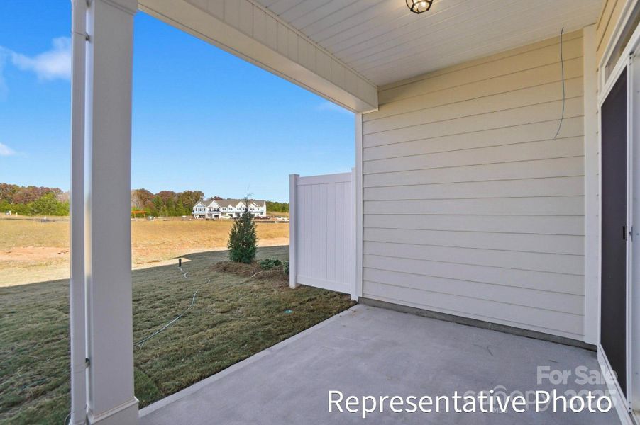 Exterior details and patio area of a home in , Waxhaw (Image 3).